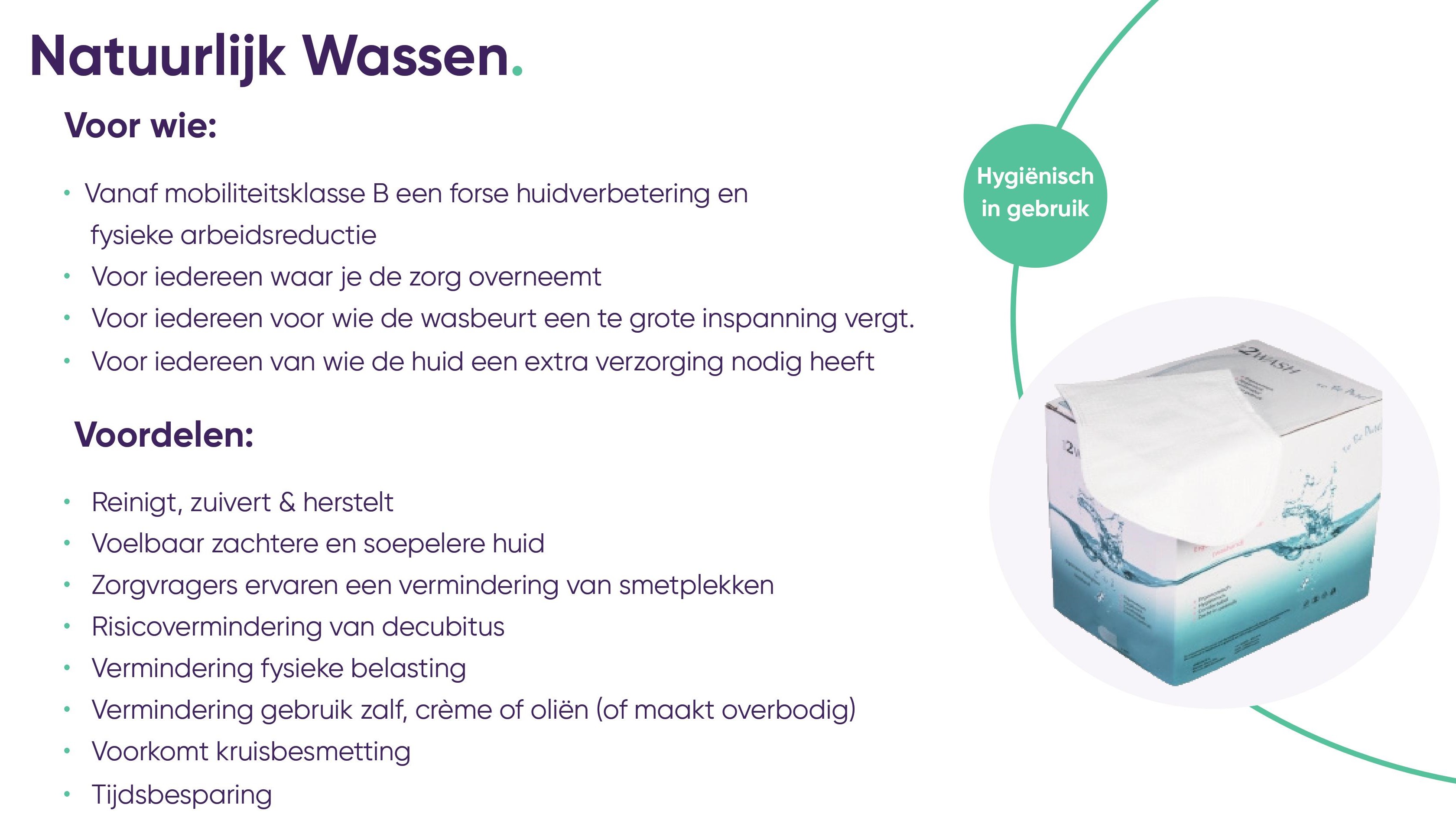 12WASH Natuurlijk Wassen Mgline 4 washandjes (Niet geparfumeerd)